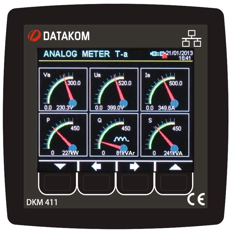 DKM-411-MK3 Network Analyzer 96x96mm