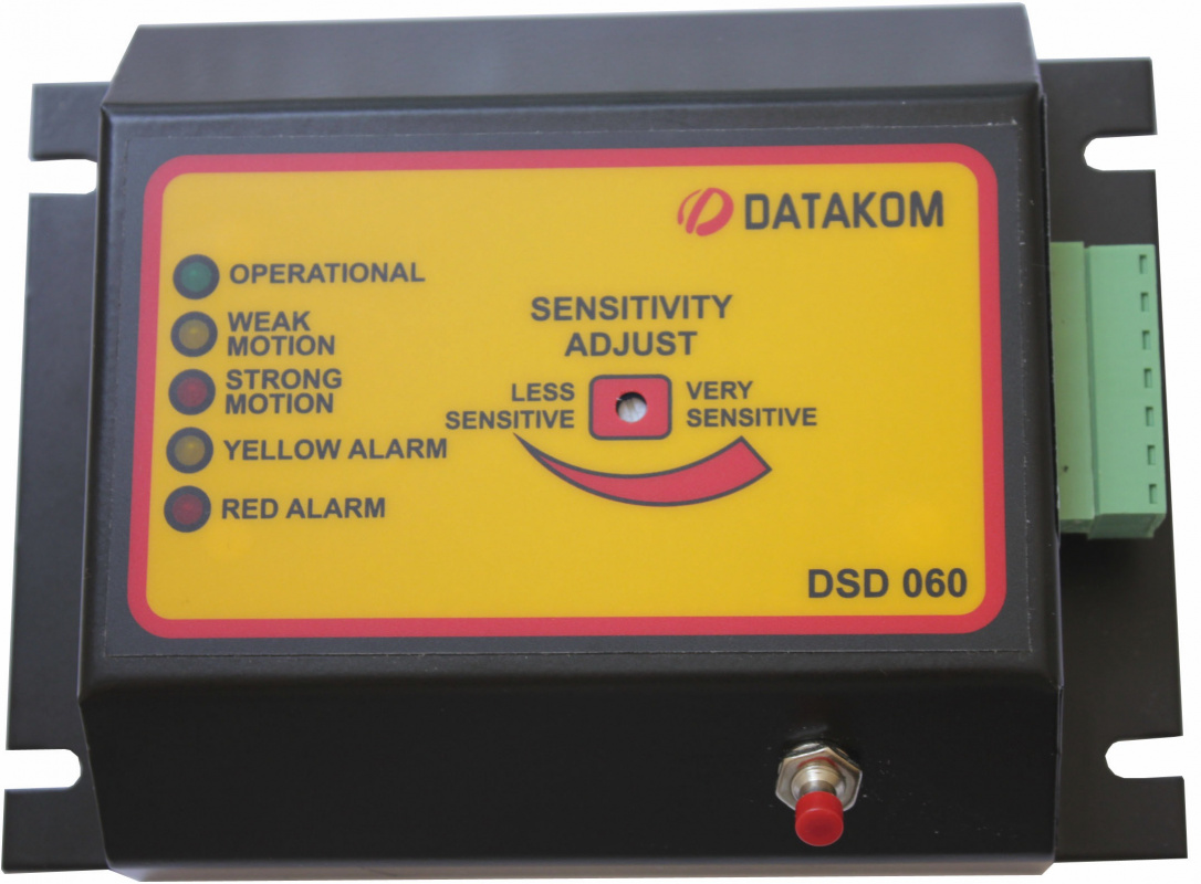 DATAKOM DSD-060 Earthquake detection shutdown controller with seismic activity sensor