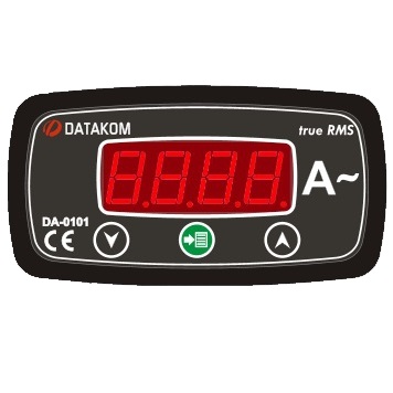 DATAKOM DF-0101 Frequency meter panel, 1 phase, 96x48mm