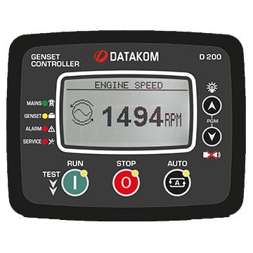 DATAKOM D-200 Multifunctional Generator Controller with MPU + GSM Modem