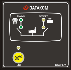DATAKOM DKG-171 Generator/Mains Automatic transfer switch control panel (ATS)