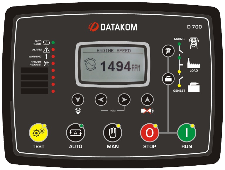 DATAKOM D-700-AMF Genset Controller Standard Version