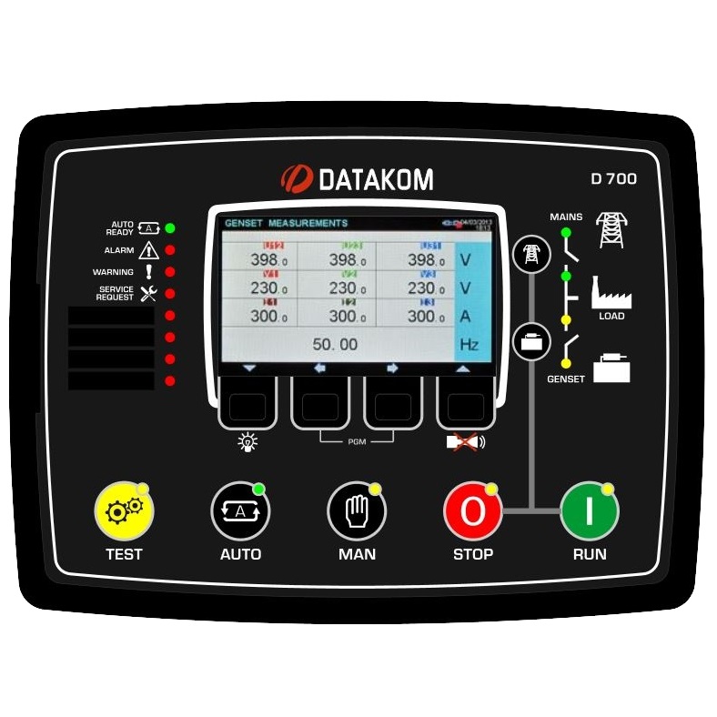 DATAKOM D-700-TFT-SYNC Genset Сontroller. Synchronizing Version