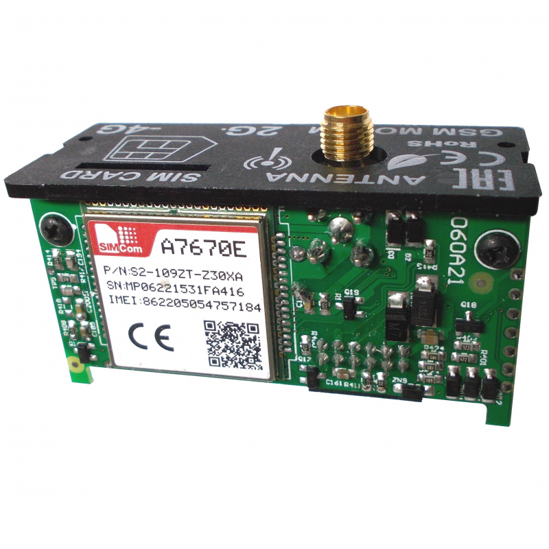 DATAKOM 4G-2G Modem Plug-in Module (A7670E) for D-XXX MK2,3 Controller series 