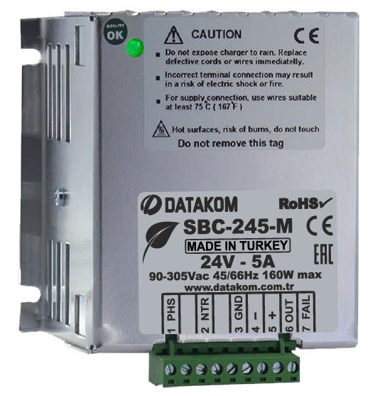 DATAKOM SBC-245-M Smart Battery Charger