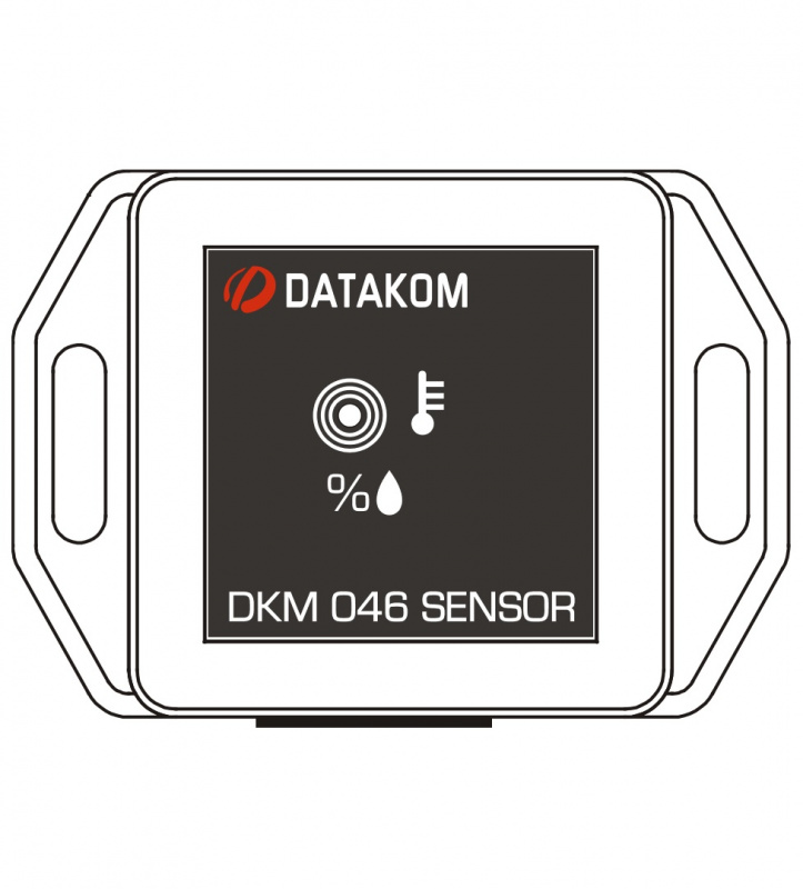 DATAKOM DKM-046 Temperature & Humidity Controller with display and relay outputs, AC power supply