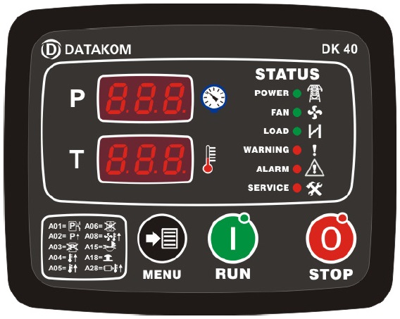 DATAKOM DK-40 Electric Compressor Controller